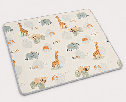 Kiddiko Animal Kids/Cross Country play mat — Animal Kids side
