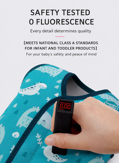 Mambobaby thermal wetsuit tested for zero fluorescent agents — safety verification