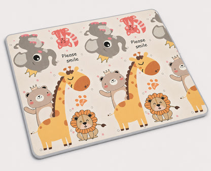 Kiddiko Safari Express/Pinga Road play mat — Safari Express side